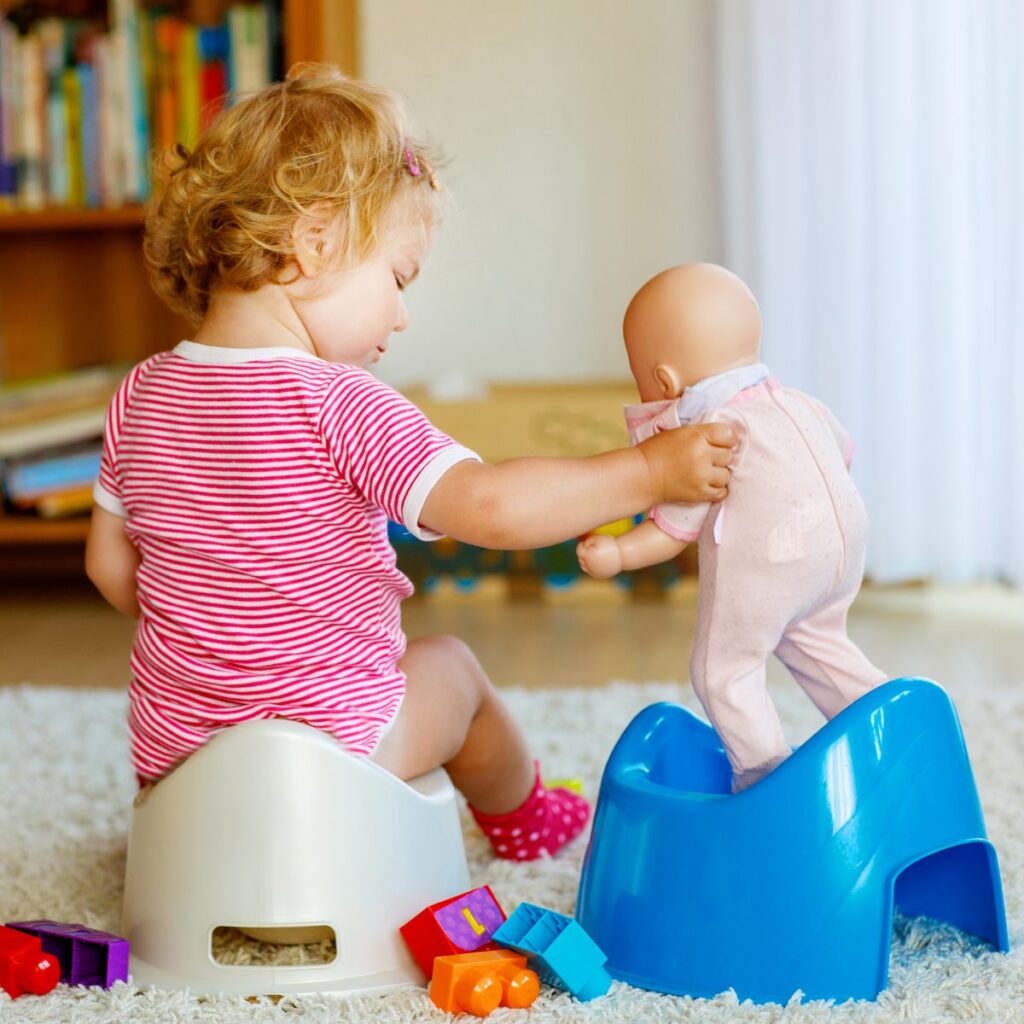 Potty power toilet training